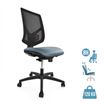 Fauteuil de bureau UNIT AIR - Accoudoirs en option - gris