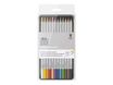 Winsor & Newton Studio Collection - 12 Crayons de couleur - boîte en métal - couleurs assorties