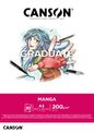 Canson Graduate Manga - Bloc dessin - A3 - 200 gr