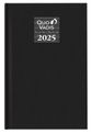 Agenda Vanolin Recettes/Dépenses - 1 jour page - 13 x 21 cm - noir - Quo Vadis