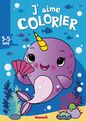 J'aime colorier (3-5 ans) : Licorne des mers