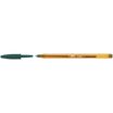 Boli bic cristal translucido punta fina verde