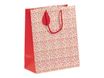 Clairefontaine - Sac cadeau - romance rouge - 26,5 cm x 14 cm x 33 cm