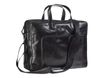 Maverick All Black - sac business pour ordinateur 15.6" - cuir noir