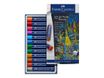Faber-Castell Creative Studio - 12 Pastels à l'huile - couleurs métalliques assorties