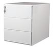 Caisson mobile métallique monobloc – 3 tiroirs- Blanc