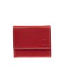 Porte-monnaie compact Dakota - rouge - label M