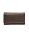 Porte-monnaie accordéon Dakota - brun - label M