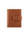 Portefeuille compact Dakota - cognac - label M