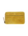 Porte-monnaie à fermeture éclair Savannah - petit format - ocre - label M
