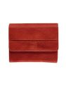 Porte-monnaie compact Savannah - rouge - label M