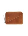 Porte-monnaie à fermeture éclair Florence - petit format - cognac - label M