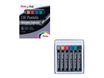 Pentel Arts - 6 pastels à l'huile - couleurs métalliques assorties