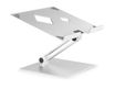Laptop Stand rise - Support universel pour pc portable jusqu'à 17" ( jusqu'à 5kg) - argent