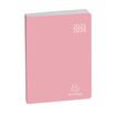 Agenda Soft Harmony - 1 jour par page - 12 x 17 cm - rose - Exacompta