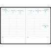 Recharge Agenda Grille SAS 13 - 1 semaine sur 2 pages - 9 x 13 cm - Exacompta