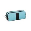 Trousse rectangulaire Double Stripe - 2 compartiments - bleu - Viquel