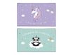Viquel Fantaisie - Sous-main - 59,5 x 36,2 cm - PVC - Licorne / Panda