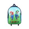 Sac maternelle à roulettes Super Mario - 1 compartiment - bleu - Bagtrotter