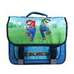 Cartable Super Mario 38 cm - 2 compartiments - bleu - Bagtrotter