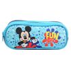 Trousse rectangulaire Mickey - 2 compartiments - bleu - Bagtrotter