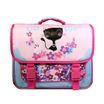 Cartable Lililou 38 cm - 2 compartiments - rose - Bagtrotter