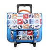 Cartable à roulettes Phileas Skate 38 cm - 2 compartiments - bleu - Bagtrotter