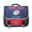 Cartable Phileas Rugby 38 cm - 2 compartiments - bleu - Bagtrotter