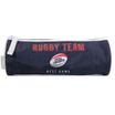 Trousse ronde Phileas Rugby - 1 compartiment - bleu - Bagtrotter