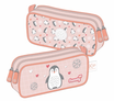 Trousse rectangulaire KIP Sweety - 2 compartiments - rose - Kid'Abord