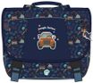 Cartable KIP Jungle 36 cm - 2 compartiments - bleu - Kid'Abord
