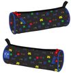 Trousse ronde KIP Game Zone - 1 compartiment - noir - Kid'Abord