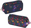 Trousse rectangulaire Stalla Bianca Polka - 2 compartiments - violet - Kid'Abord
