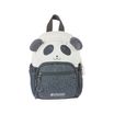Sac à dos maternelle Walker - 1 compartiment - panda gris foncé