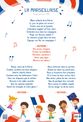 Poster pédagogique BOUCHUT "Chanson marseillaise simplifiée pour enfant" PEFC 70 % 52 x 76 cm