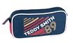 Trousse rectangulaire Teddy Smith Warm Up - 1 compartiment - bleu/rouge - Hamelin