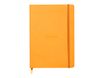 RHODIA Rhodiarama - Carnet souple A5 - 160 pages - ligné - orange