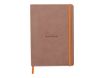 RHODIA Rhodiarama - Carnet souple A5 - 160 pages - pointillés - bois de rose
