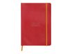 RHODIA Rhodiarama - Carnet souple A5 - 160 pages - pointillés - coquelicot