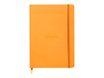 RHODIA Rhodiarama - Carnet souple A5 - 160 pages - pointillés - orange