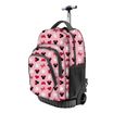 Minnie Mouse Pinky - Sac à dos à roulettes - 2 compartiments - 32 x 47 cm - Karactermania