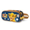 Le roi lion Little face - Trousse 3D - 2 compartiments - Karactermania