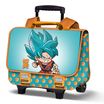 Dragon Ball Blue - Cartable avec chariot amovible 38 cm - 1 compartiment - Karactermania
