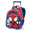 Spiderman Gang - Sac à dos à roulettes 3D - 1 compartiment - Karactermania