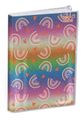 Agenda My Agenda Glitter avec poche zip - 1 semaine sur 2 pages - 10 x 15 cm - arc en ciel - Quo Vadis