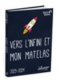 Agenda Shaman - 1 jour par page - 12 x 17 cm - vers l'infini et mon matelas - Quo Vadis