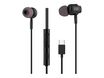 T'nB C-BUDS - Kit main libre - Ecouteurs filaire avec micro - intra-auriculaire - noir