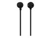 T'nB SWEET - Kit main libre - Ecouteurs filaire avec micro - intra-auriculaire - noir