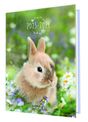 Agenda Bébés Animaux - 1 jour par page - 12,5 x 17,5 cm - lapin - Oberthur
