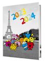 Agenda Monsieur Madame - 1 jour par page - 12,5 x 17,5 cm - Oberthur